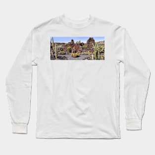 Cactus garden, Lanzarote (C010/3920) Long Sleeve T-Shirt